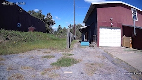 view of a person at 100 feet from a 4mm 86 degree FOV lens 4K security camera