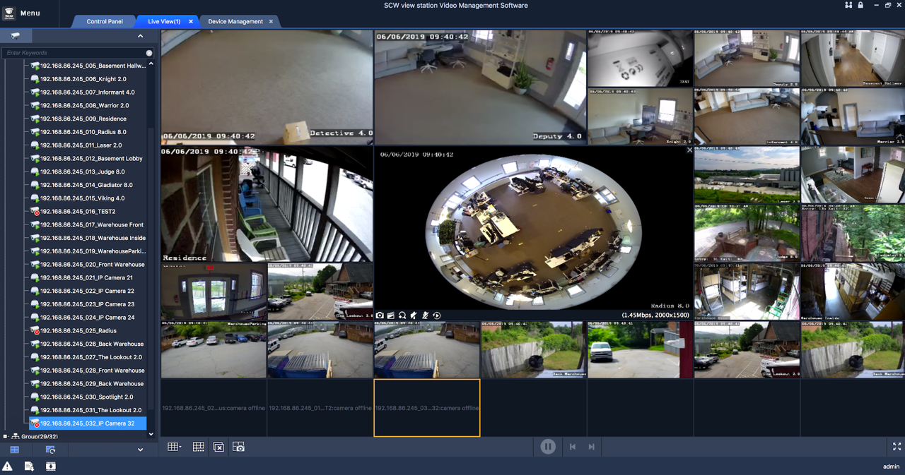 SCW Commercial Security Cameras Systems for Businesses