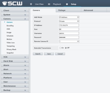 How long can I run Ethernet cable for SCW Cameras?