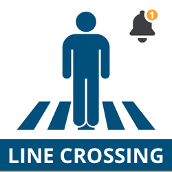 line crossing event and other recording modes