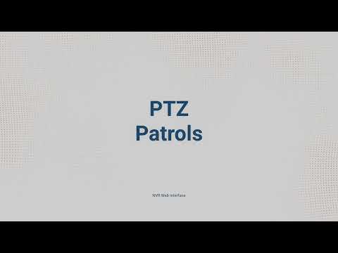 SCW PTZ Overview - Use, Presets, and Patrols - SCW How To