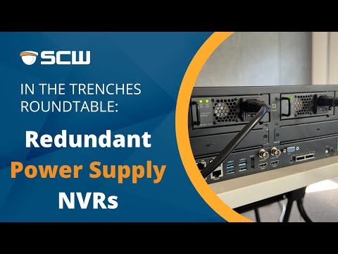 NVRs with Redundant Power (Mission Critical)